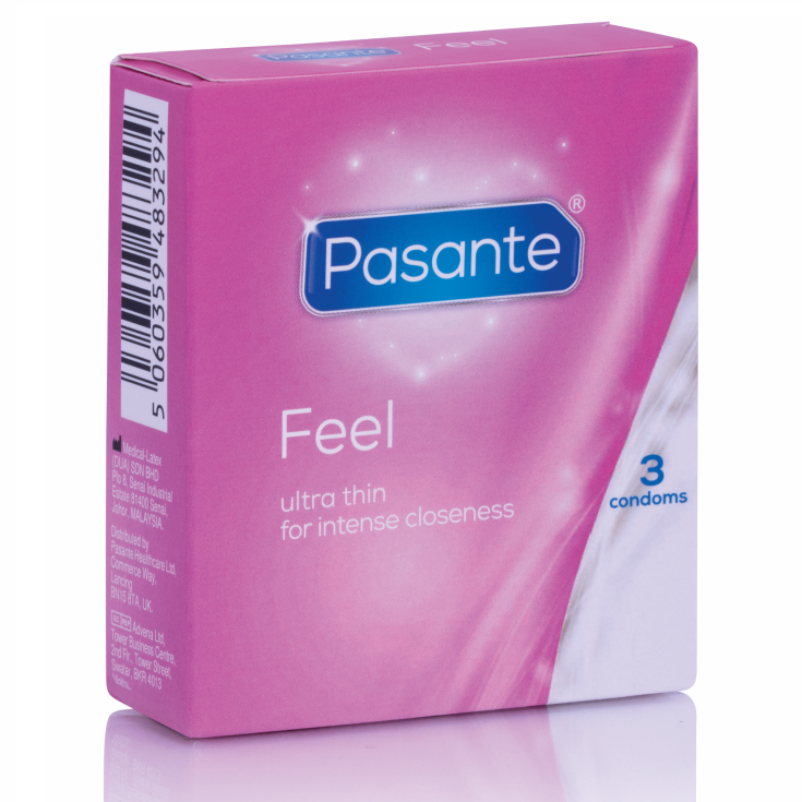 La marca PASANTE nos facilita esta imagen de su producto PASANTE - PRESERVATIVOS SENSITIVE ULTRAFINO 3 UNIDADES para nuestro catálogo.