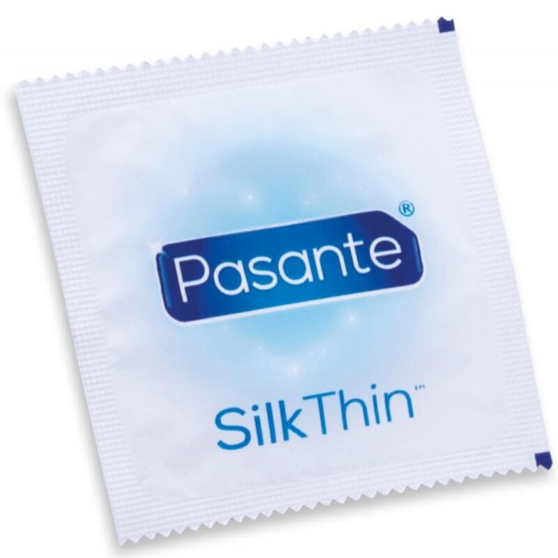 La marca PASANTE nos facilita esta imagen de su producto PASANTE - PRESERVATIVO SILK THIN MS FINO 144 UNIDADES para nuestro catálogo.