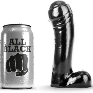 La marca ALL BLACK nos facilita esta imagen de su producto ALL BLACK - DILDO NEGRO 15 CM para nuestro catálogo.