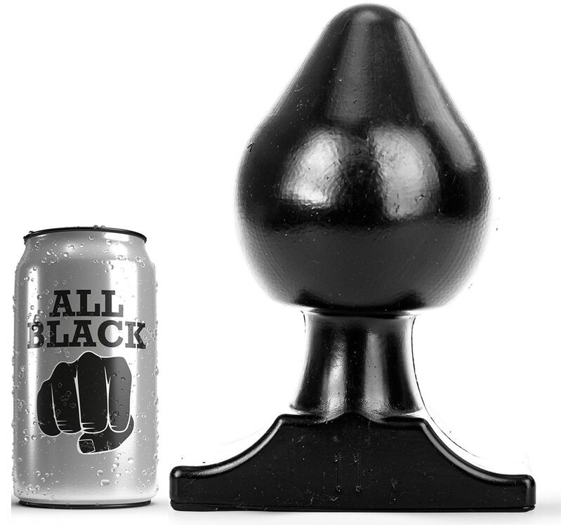 La marca ALL BLACK nos facilita esta imagen de su producto ALL BLACK - ANAL PLUG 19 CM para nuestro catálogo.
