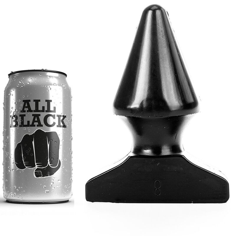 La marca ALL BLACK nos facilita esta imagen de su producto ALL BLACK - ANAL PLUG 17 CM para nuestro catálogo.