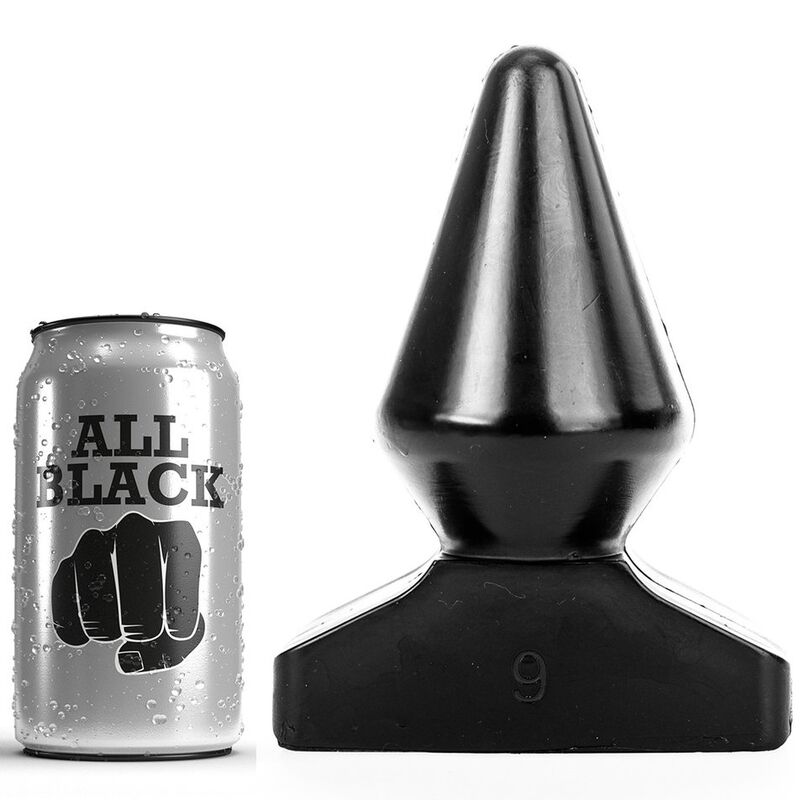 La marca ALL BLACK nos facilita esta imagen de su producto ALL BLACK - ANAL PLUG 18