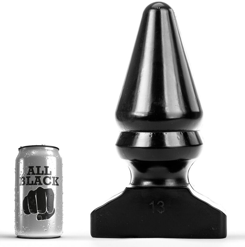 La marca ALL BLACK nos facilita esta imagen de su producto ALL BLACK - ANAL PLUG 28