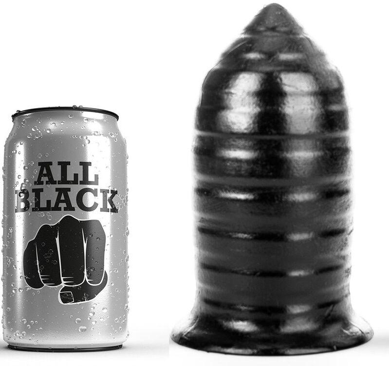 La marca ALL BLACK nos facilita esta imagen de su producto ALL BLACK - ANAL PLUG 16 CM para nuestro catálogo.