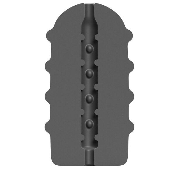 La marca ALL BLACK nos facilita esta imagen de su producto ALL BLACK - MASTURBADOR BUMPY para nuestro catálogo.