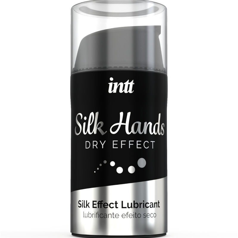 La marca INTT LUBRICANTS nos facilita esta imagen de su producto INTT LUBRICANTS - SILK HANDS LUBRICANTE FORMULA CONCENTRADA DE SILICONA 15 ML para nuestro catálogo.