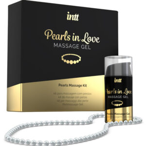 La marca INTT MASSAGE & ORAL SEX nos facilita esta imagen de su producto INTT MASSAGE & ORAL SEX - PEARLS IN LOVE CON COLLAR DE PERLAS Y GEL DE SILICONA para nuestro catálogo.