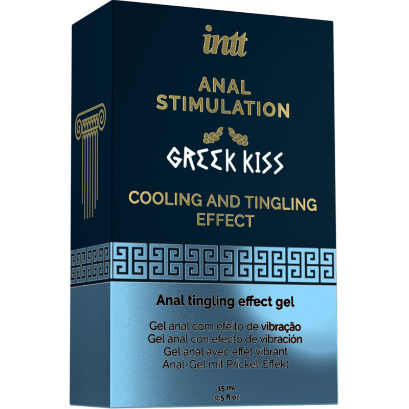 La marca INTT FOR HIM nos facilita esta imagen de su producto INTT - GREEK KISS ESTIMULACION ANAL 15 ML para nuestro catálogo.