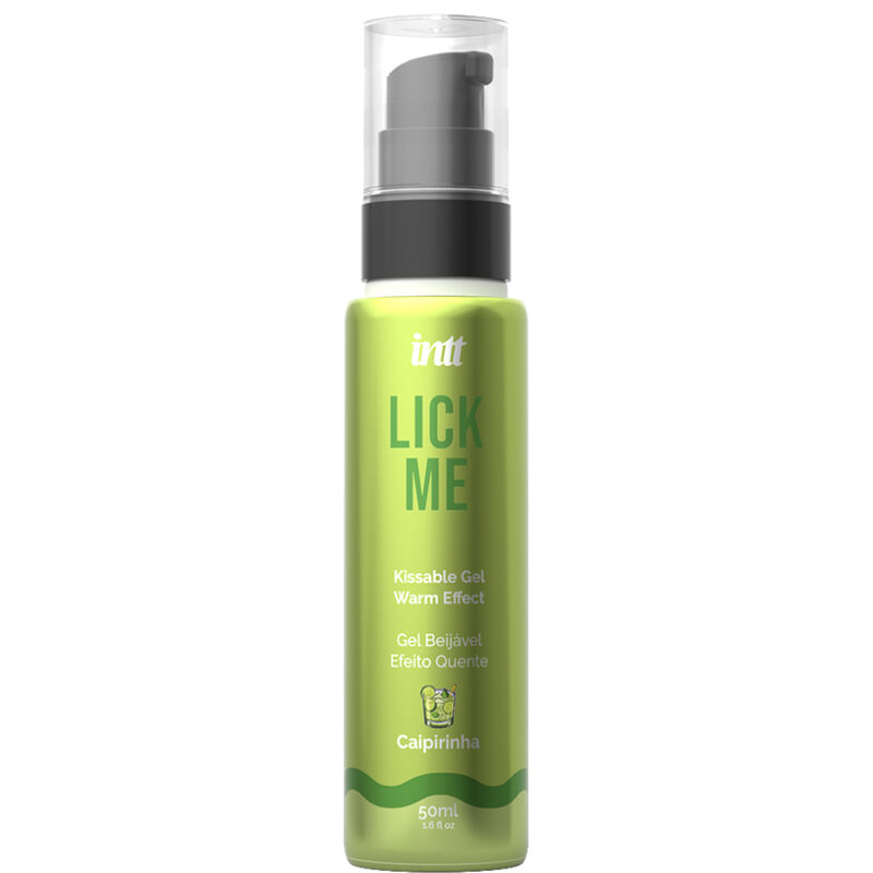 La marca INTT LUBRICANTS nos facilita esta imagen de su producto INTT -  LICK ME GEL COMESTIBLE SABOR CAIPIRINHA EFECTO CALOR para nuestro catálogo.