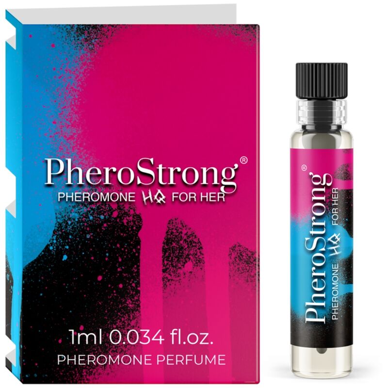 La marca PHEROSTRONG nos facilita esta imagen de su producto PHEROSTRONG - PERFUME CON FEROMONAS HQ PARA ELLA 1 ML para nuestro catálogo.