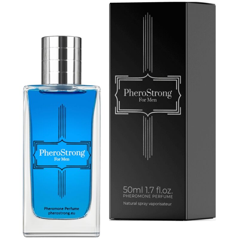 La marca PHEROSTRONG nos facilita esta imagen de su producto PHEROSTRONG - PERFUME CON FEROMONAS PARA HOMBRE 50 ML para nuestro catálogo.