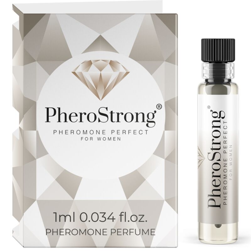 La marca PHEROSTRONG nos facilita esta imagen de su producto PHEROSTRONG - PERFUME FEROMONAS PERFECT PARA MUJER 1 ML para nuestro catálogo.