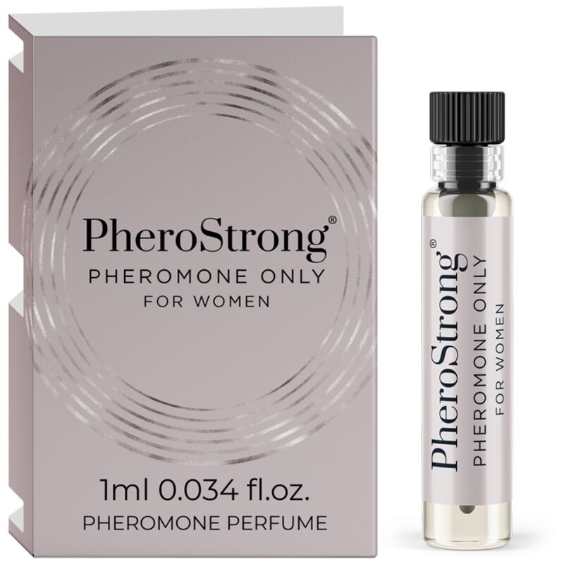 La marca PHEROSTRONG nos facilita esta imagen de su producto PHEROSTRONG - PERFUME CON FEROMONAS ONLY PARA MUJER 1 ML para nuestro catálogo.