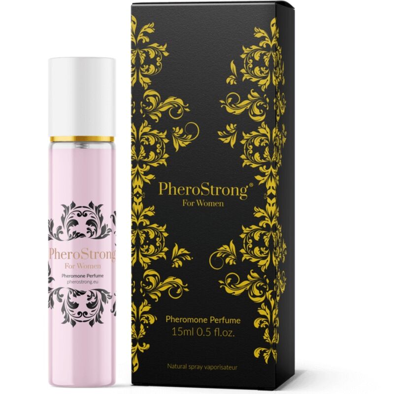 La marca PHEROSTRONG nos facilita esta imagen de su producto PHEROSTRONG - PERFUME CON FEROMONAS PARA MUJER 15 ML para nuestro catálogo.