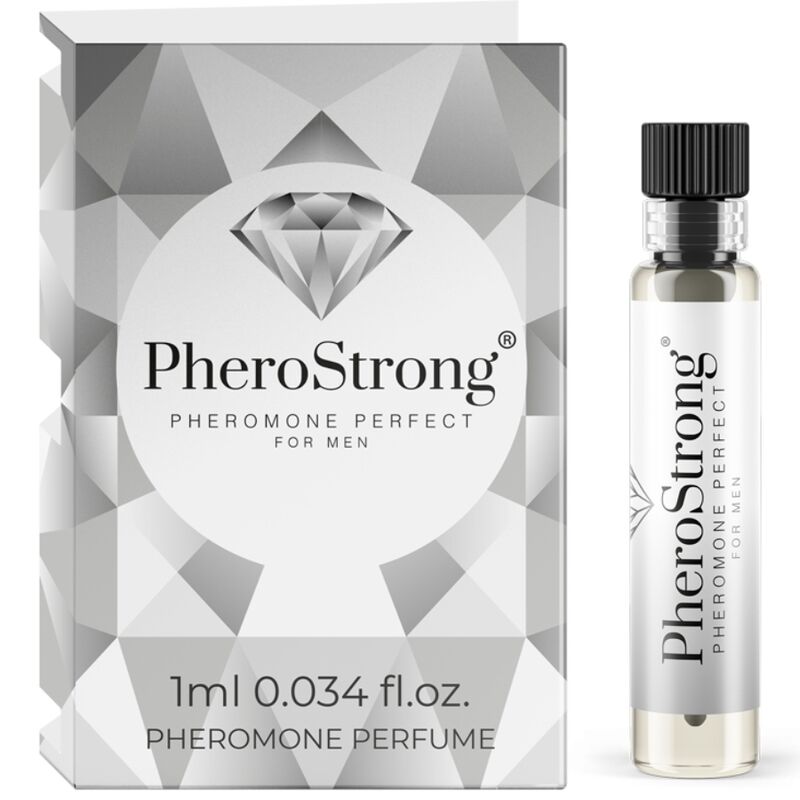 La marca PHEROSTRONG nos facilita esta imagen de su producto PHEROSTRONG - PERFUME FEROMONAS PERFECT PARA HOMBRE 1 ML para nuestro catálogo.