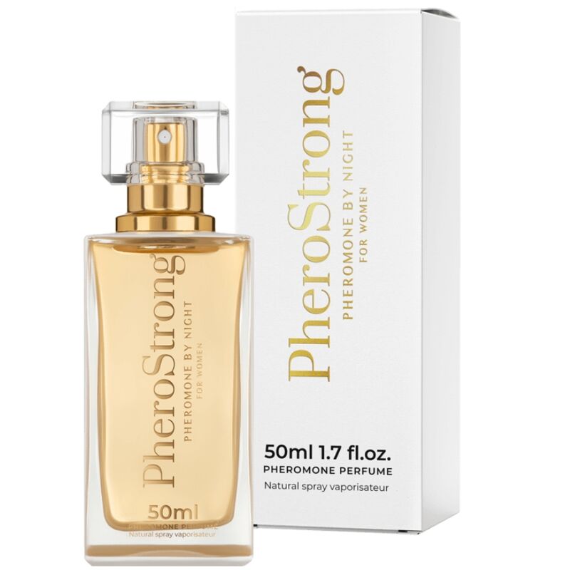 La marca PHEROSTRONG nos facilita esta imagen de su producto PHEROSTRONG - PERFUME CON FEROMONAS BY NIGHT PARA MUJER 50 ML para nuestro catálogo.