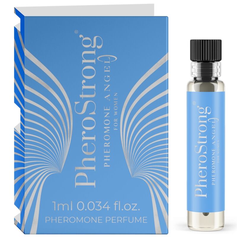 La marca PHEROSTRONG nos facilita esta imagen de su producto PHEROSTRONG - PERFUME CON FEROMONAS ANGEL PARA MUJER 1 ML para nuestro catálogo.