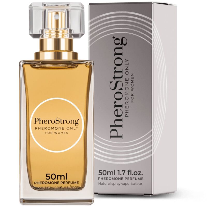 La marca PHEROSTRONG nos facilita esta imagen de su producto PHEROSTRONG - PERFUME CON FEROMONAS ONLY PARA MUJER 50 ML para nuestro catálogo.