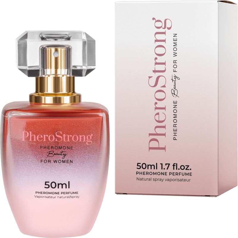 La marca PHEROSTRONG nos facilita esta imagen de su producto PHEROSTRONG - PERFUME CON FEROMONAS BEAUTY PARA MUJER 50 ML para nuestro catálogo.