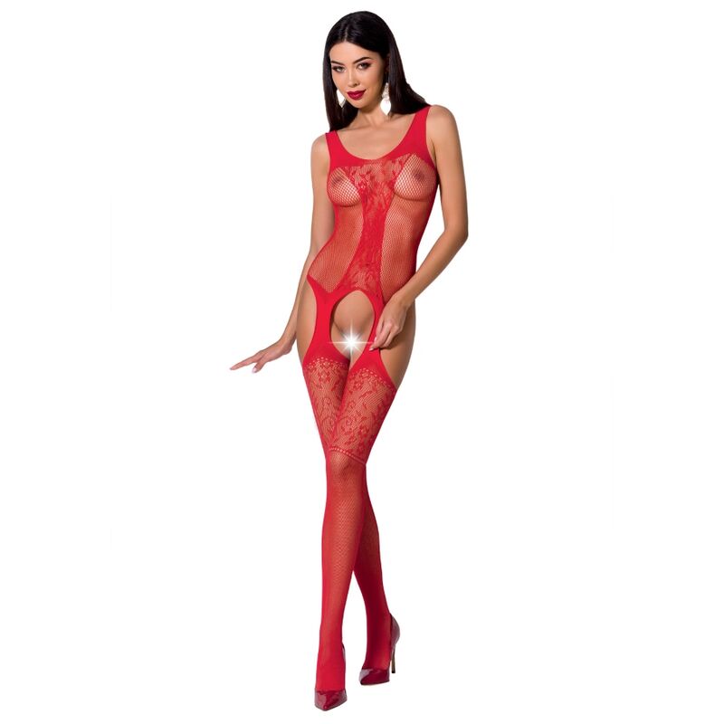 La marca PASSION WOMAN nos facilita esta imagen de su producto PASSION - WOMAN BS072 BODYSTOCKING TALLA ÚNICA ROJO para nuestro catálogo.