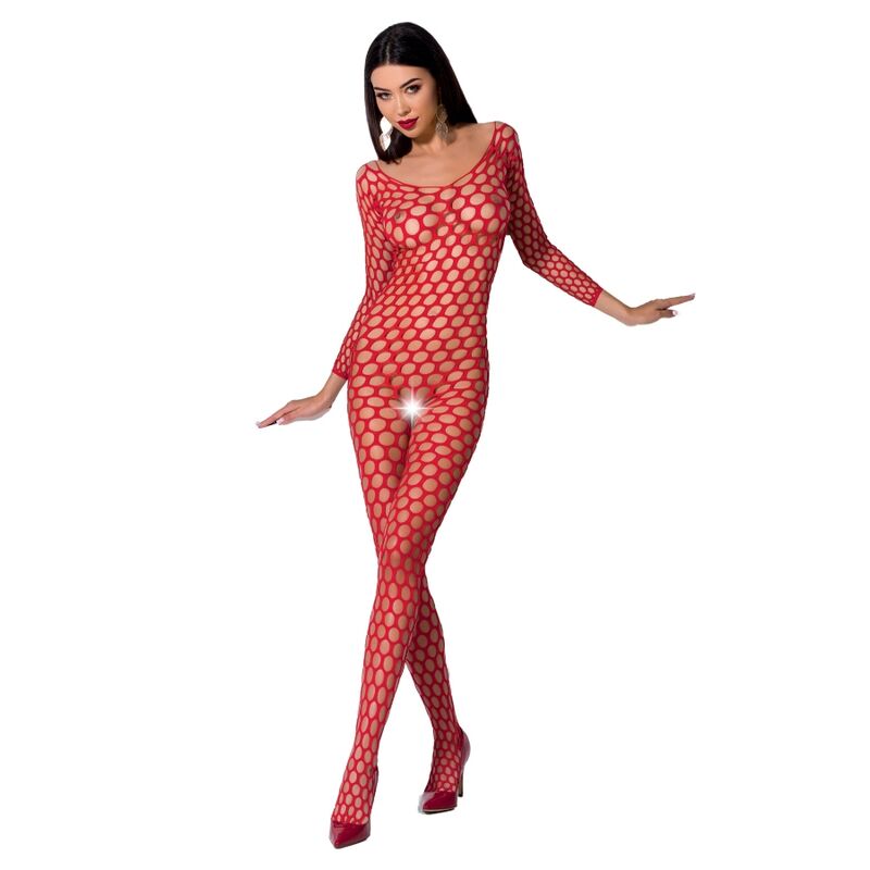 La marca PASSION WOMAN nos facilita esta imagen de su producto PASSION - WOMAN BS077 BODYSTOCKING TALLA ÚNICA ROJO para nuestro catálogo.