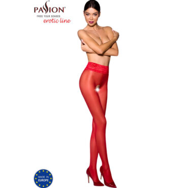 La marca PASSION WOMAN GARTER & STOCK nos facilita esta imagen de su producto PASSION - TIOPEN 008 MEDIAS ROJO 1/2 30 DEN para nuestro catálogo.