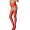 La marca PASSION WOMAN GARTER & STOCK nos facilita esta imagen de su producto PASSION - S030 MEDIAS CON LIGUERO ROJO TALLA ÚNICA para nuestro catálogo.