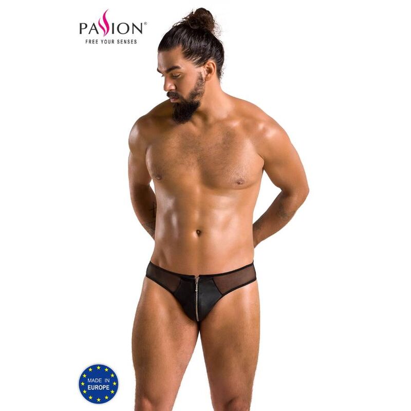 La marca PASSION MEN nos facilita esta imagen de su producto PASSION - 042 SLIP TIMMY NEGRO L/XL para nuestro catálogo.