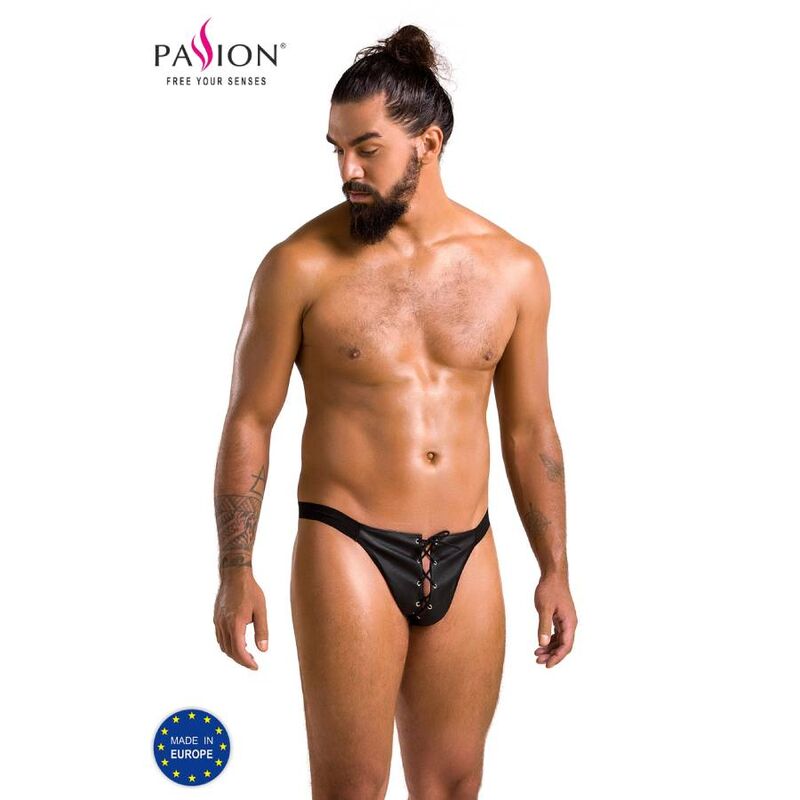 La marca PASSION MEN nos facilita esta imagen de su producto PASSION - 044 SLIP OPEN BEN NEGRO L/XL para nuestro catálogo.