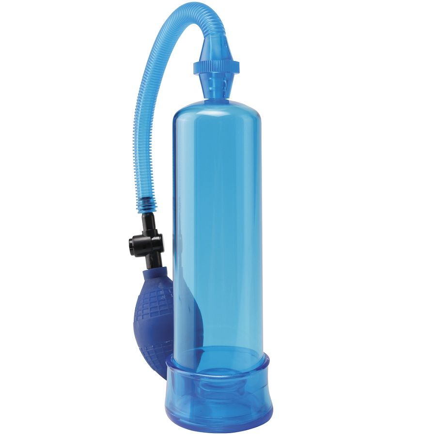 La marca PUMP WORX nos facilita esta imagen de su producto PUMP WORX - BOMBA DE ERECCION PRINCIPIANTES AZUL para nuestro catálogo.