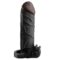 La marca FANTASY X-TENSIONS nos facilita esta imagen de su producto FANTASY X- TENSIONS - EXTENSION PARA EL PENE CON VIBRADOR REAL FEEL 2 NEGRO para nuestro catálogo.