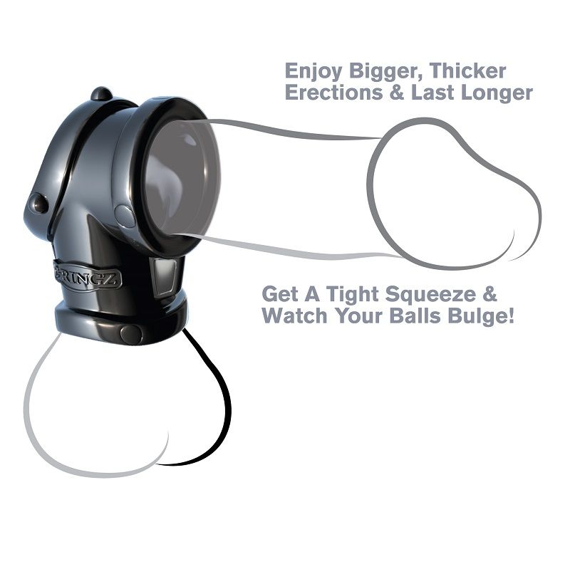 La marca FANTASY C-RINGZ nos facilita esta imagen de su producto FANTASY C-RINGZ - COCK PIPE WITH BALL STRECH para nuestro catálogo.