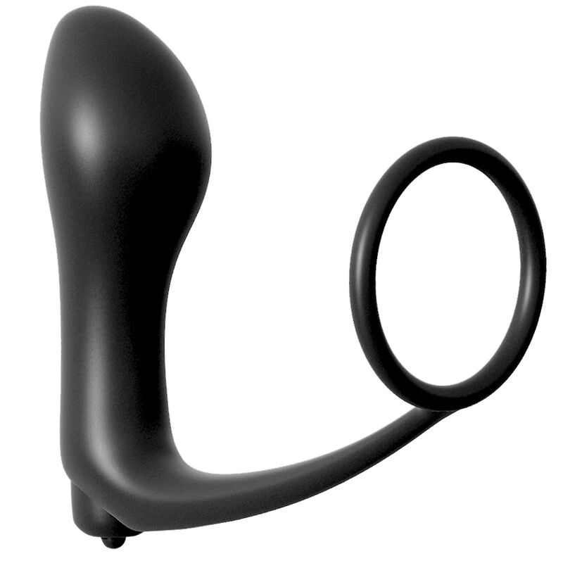 La marca ANAL FANTASY ELITE COLLECTION nos facilita esta imagen de su producto ANAL FANTASY ELITE COLLECTION - PLUG VIBRADOR ASS-GASM COCKRING para nuestro catálogo.