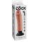 La marca KING COCK nos facilita esta imagen de su producto KING COCK - DILDO VIBRADOR 20.32 CM NATURAL para nuestro catálogo.