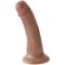 La marca KING COCK nos facilita esta imagen de su producto KING COCK - PENE REALÍSTICO 15 CM CARAMELO para nuestro catálogo.