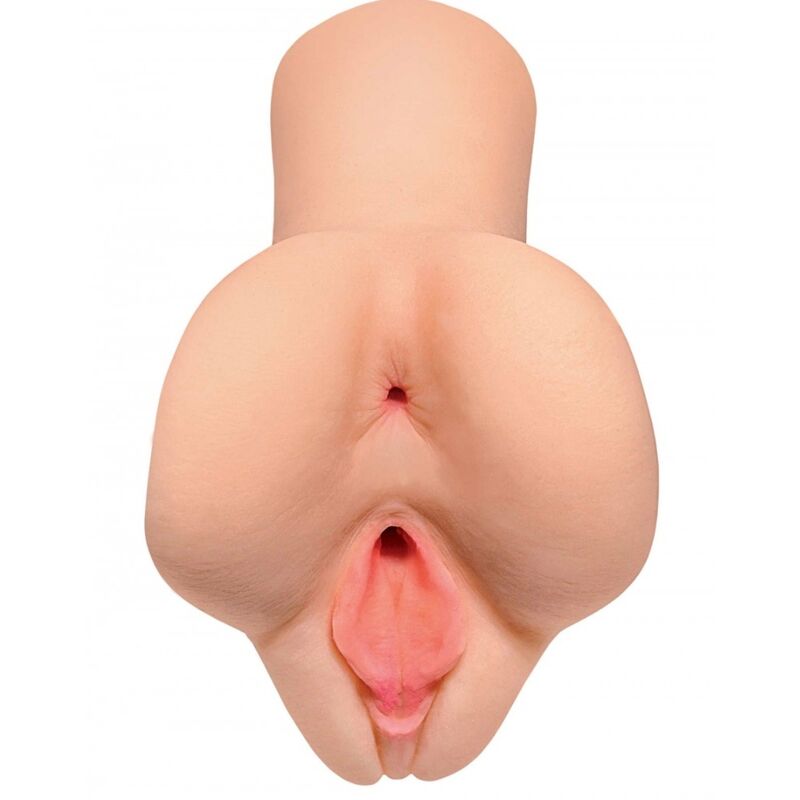 La marca PDX PLUS+ nos facilita esta imagen de su producto PDX PLUS - PICK YOUR PLEASURE MASTURBADOR DOBLE LIGHT SKIN para nuestro catálogo.