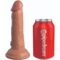 La marca KING COCK nos facilita esta imagen de su producto KING COCK - ÉLITE DILDO REALÍSTICO SILICONA 15.2 CM CARAMELO para nuestro catálogo.