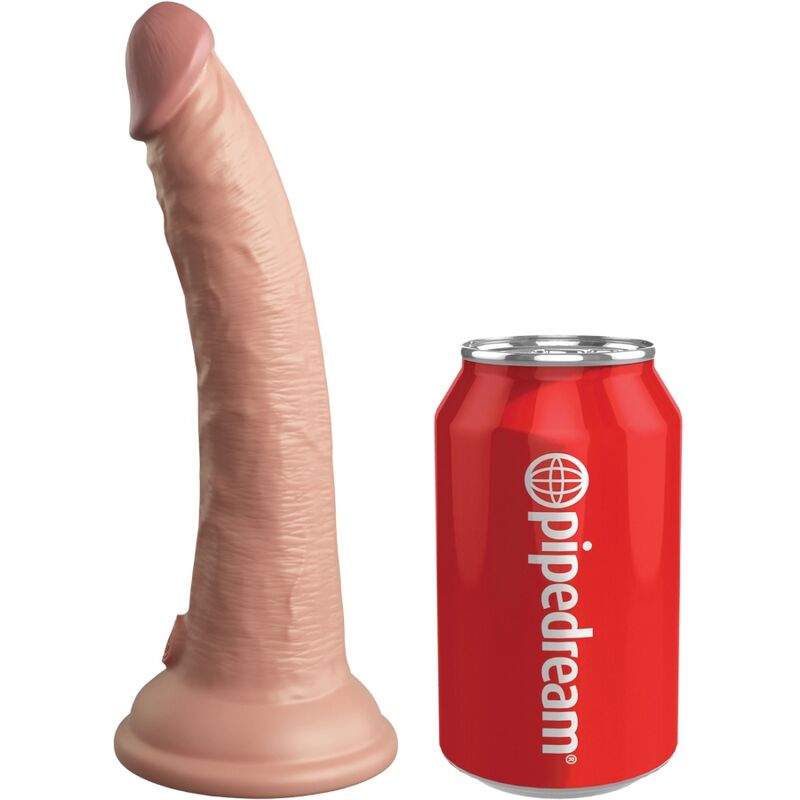 La marca KING COCK nos facilita esta imagen de su producto KING COCK - ÉLITE DILDO REALÍSTICO SILICONA 17.8 CM para nuestro catálogo.