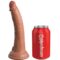 La marca KING COCK nos facilita esta imagen de su producto KING COCK - ÉLITE DILDO REALÍSTICO SILICONA 17.8 CM CARAMELO para nuestro catálogo.