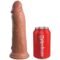 La marca KING COCK nos facilita esta imagen de su producto KING COCK - ÉLITE DILDO REALÍSTICO SILICONA 20.3 CM CARAMELO para nuestro catálogo.
