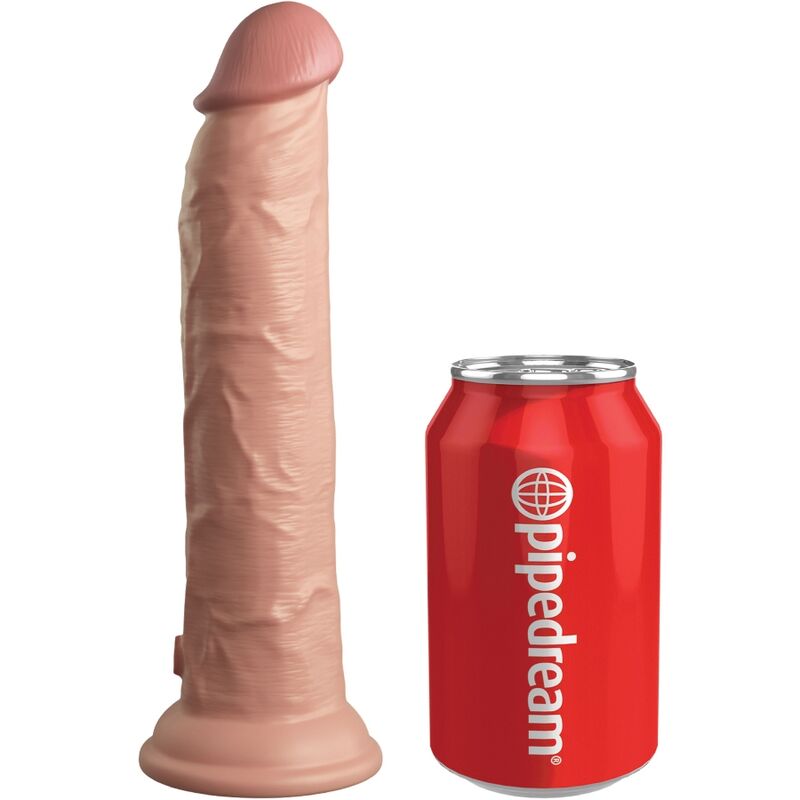 La marca KING COCK nos facilita esta imagen de su producto KING COCK - ÉLITE DILDO REALÍSTICO SILICONA 23 CM para nuestro catálogo.
