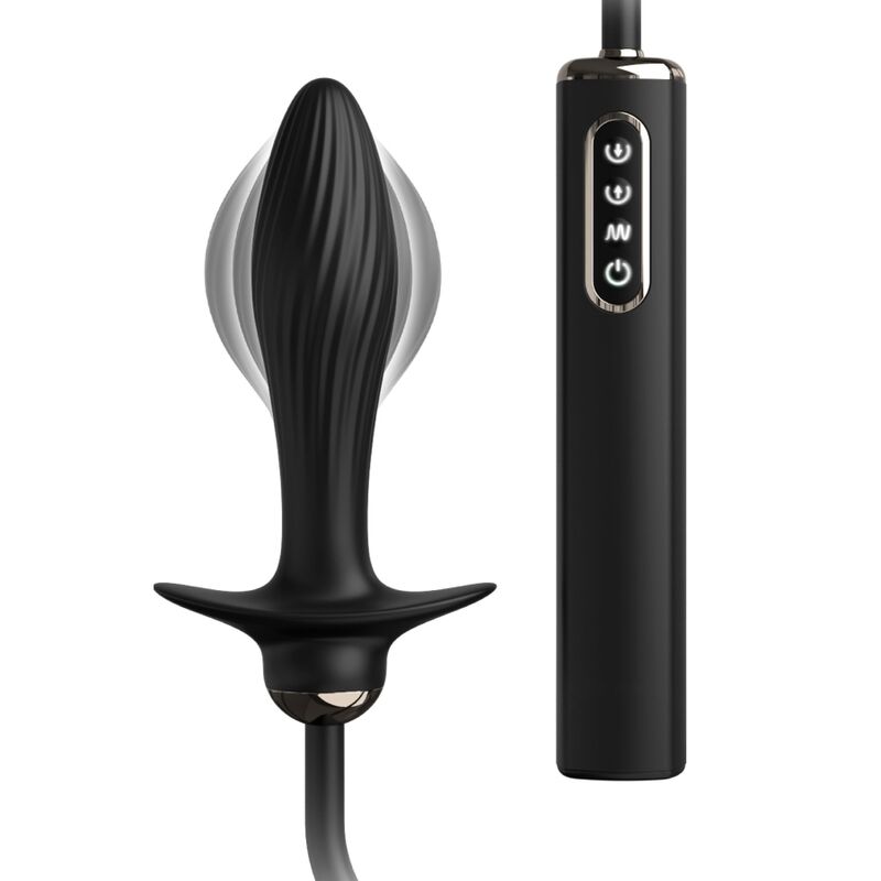 La marca ANAL FANTASY ELITE COLLECTION nos facilita esta imagen de su producto ANAL FANTASY ELITE COLLECTION - PLUG INFLABLE & VIBRADOR AUTO-THROB para nuestro catálogo.