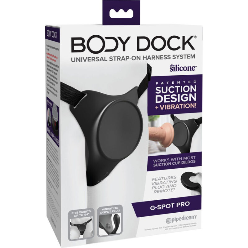 La marca PIPEDREAMS nos facilita esta imagen de su producto PIPEDREAMS - BODY DOCK G-SPOT PRO HARNESS para nuestro catálogo.