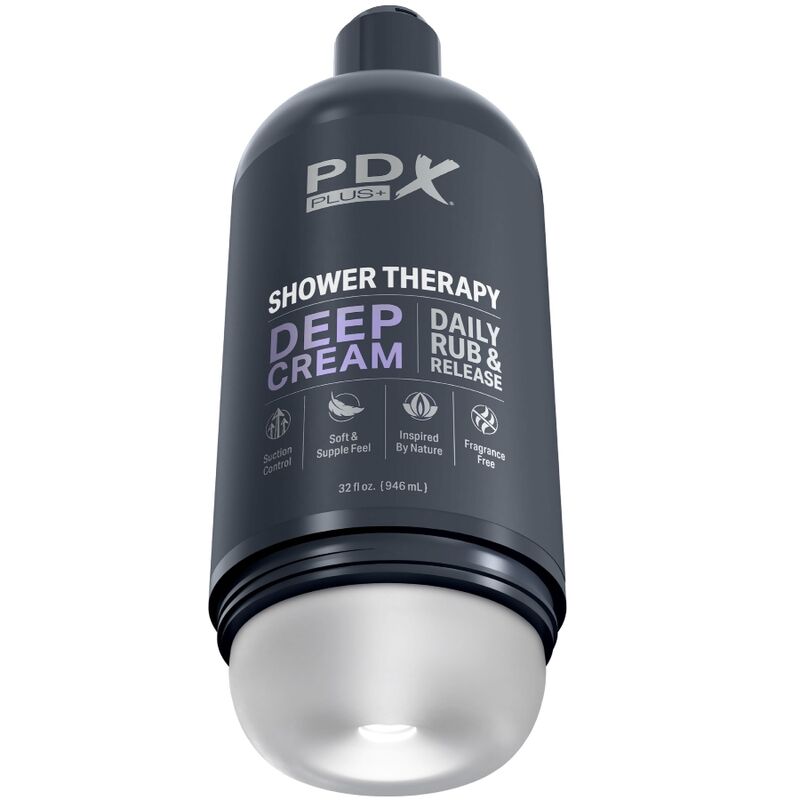 La marca PDX PLUS+ nos facilita esta imagen de su producto PDX PLUS - MASTURBADOR STROKER DISEÑO DISCRETO DE BOTE CHAMPU DEEP CREAM para nuestro catálogo.