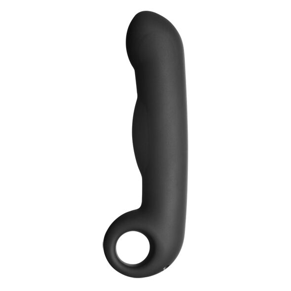 La marca ELECTRASTIM nos facilita esta imagen de su producto ELECTRASTIM - OVID SILICONE NEGRO DILDO para nuestro catálogo.