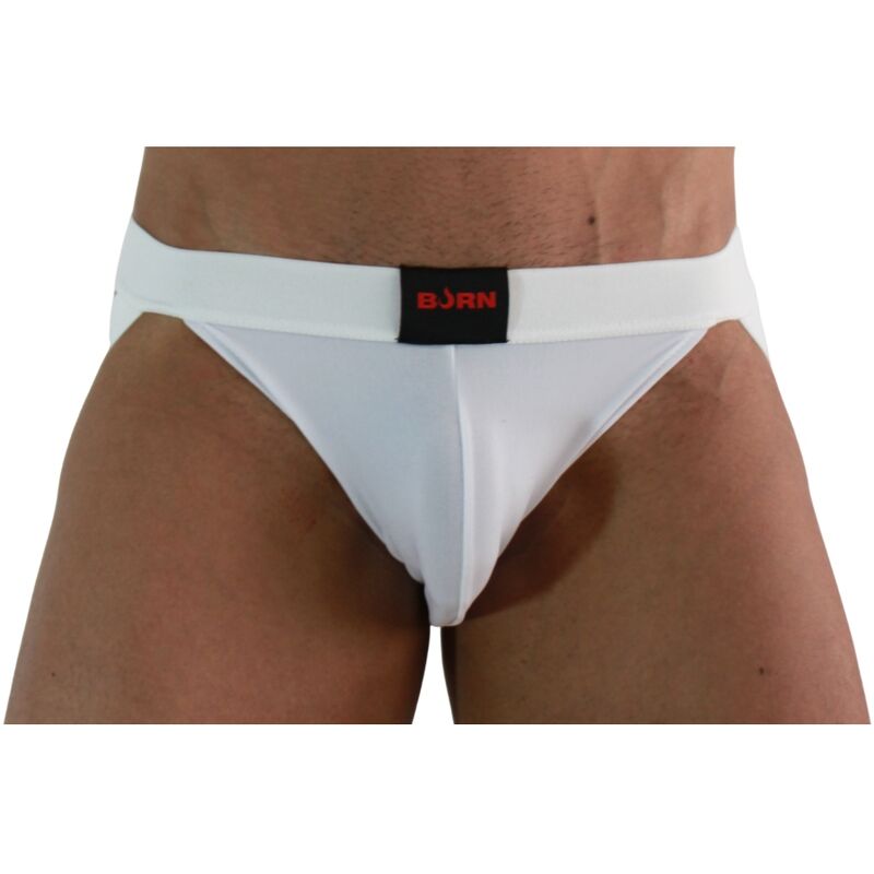 La marca BURN nos facilita esta imagen de su producto BURN - 007 JOCK LYCRA BLANCO L para nuestro catálogo.