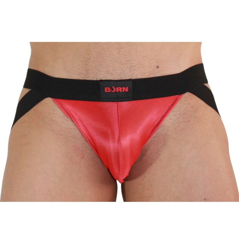 La marca BURN nos facilita esta imagen de su producto BURN - 010 JOCK ROJO / NEGRO L para nuestro catálogo.