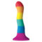 La marca PRIDE nos facilita esta imagen de su producto PRIDE - DILDO WAVE BANDERA LGBT 17 CM para nuestro catálogo.