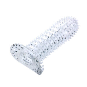 La marca BAILE FOR HIM nos facilita esta imagen de su producto BAILE - FUNDA PARA PENE CON PUNTOS ESTIMULANTES ROSA 14 CM para nuestro catálogo.