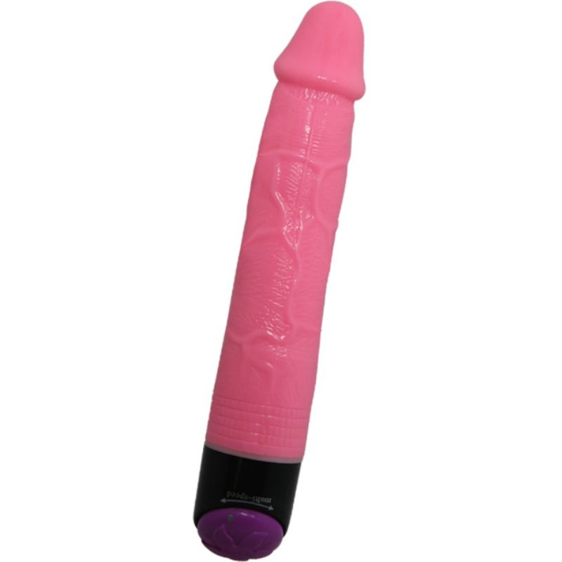 La marca BAILE nos facilita esta imagen de su producto BAILE - COLORFUL SEX VIBRADOR REALÍSTICO ROSA 23 CM para nuestro catálogo.